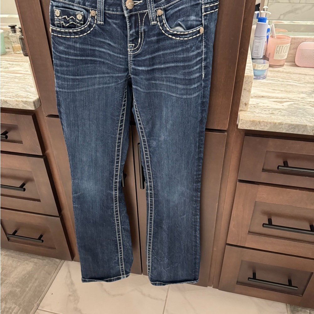 Miss Me Dark Blue Boot Cut Jeans
